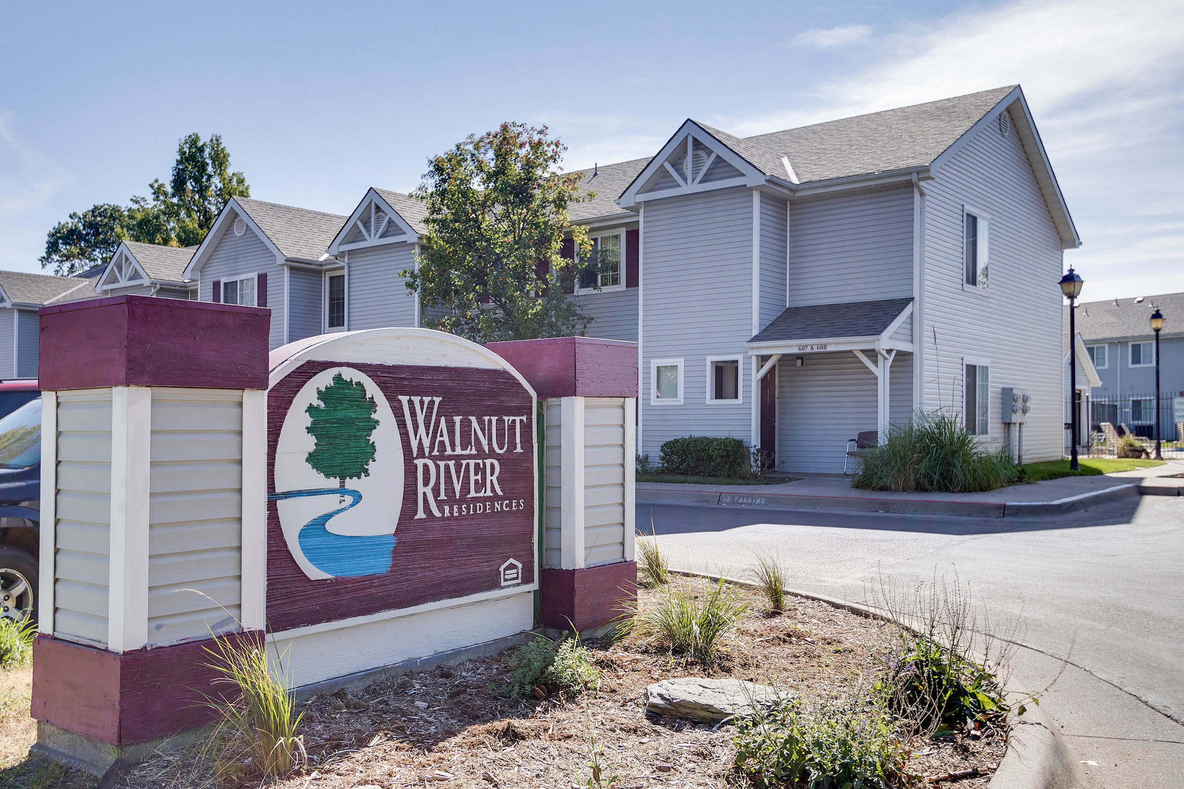 Walnut River Residences - Monument Sign
